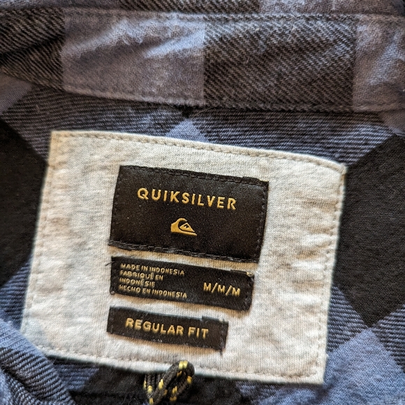 Quiksilver Flannel Shirt - Picture 2 of 2